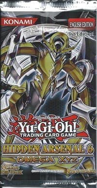 Hidden Arsenal 6: Omega Xyz - Booster Pack [1st Edition] - Hidden Arsenal 6: Omega Xyz - YuGiOh card