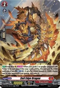 Soil Edge Dragon - DZ-BT05: Omniscient Awakening - Cardfight Vanguard card