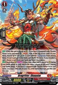 Dragritter, Ghaanim - DZ-BT05: Omniscient Awakening - Cardfight Vanguard card