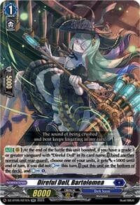 Direful Doll, Bartolomea - DZ-BT05: Omniscient Awakening - Cardfight Vanguard card