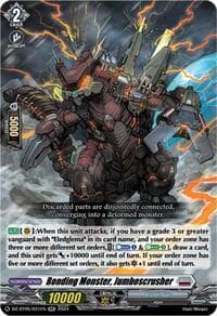 Bonding Monster, Jumboscrusher - DZ-BT05: Omniscient Awakening - Cardfight Vanguard card