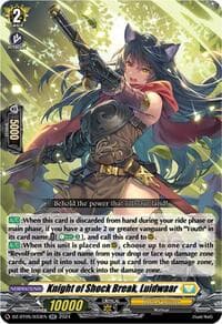Knight of Shock Break, Luidwaar - DZ-BT05: Omniscient Awakening - Cardfight Vanguard card