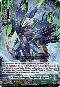 Giant Sea Dragon, Boatpelagic Dragon - DZ-BT05: Omniscient Awakening - Cardfight Vanguard card