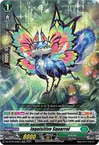Inquisitive Squarrol - DZ-BT05: Omniscient Awakening - Cardfight Vanguard card