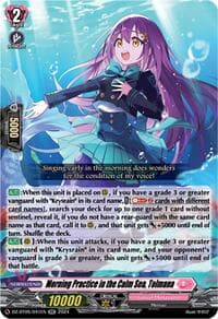 Morning Practice in the Calm Sea, Tolmana - DZ-BT05: Omniscient Awakening - Cardfight Vanguard card