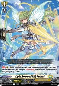 Light Arrow of Aid, Turaut - DZ-BT05: Omniscient Awakening - Cardfight Vanguard card