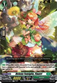 Veleno Famiglia, Flautri - DZ-BT05: Omniscient Awakening - Cardfight Vanguard card