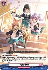 Tight Trio - DZ-BT05: Omniscient Awakening - Cardfight Vanguard card