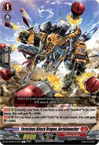 Ferocious Attack Dragon, Aeriolauncher - DZ-BT05: Omniscient Awakening - Cardfight Vanguard card