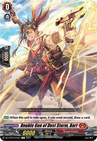 Double Gun of Dust Storm, Bart - DZ-BT05: Omniscient Awakening - Cardfight Vanguard card