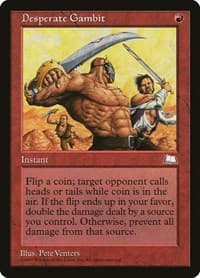Desperate Gambit - Weatherlight - Magic: The Gathering card