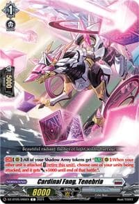 Cardinal Fang, Tenebria - DZ-BT05: Omniscient Awakening - Cardfight Vanguard card