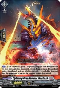 Lightning Heat Monster, Moeflash - DZ-BT05: Omniscient Awakening - Cardfight Vanguard card