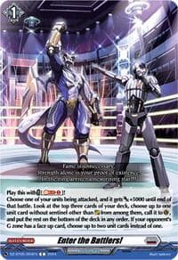 Enter the Battlers! - DZ-BT05: Omniscient Awakening - Cardfight Vanguard card