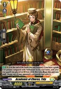 Academic of Chores, Tidy - DZ-BT05: Omniscient Awakening - Cardfight Vanguard card