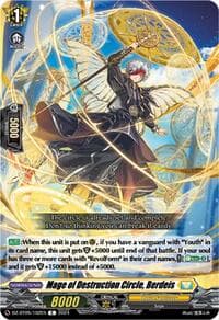 Mage of Destruction Circle, Berdeis - DZ-BT05: Omniscient Awakening - Cardfight Vanguard card