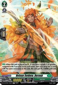 Veleno Soldato, Deroeb - DZ-BT05: Omniscient Awakening - Cardfight Vanguard card