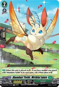 Abundant Yields, Mirthful Jalnis - DZ-BT05: Omniscient Awakening - Cardfight Vanguard card