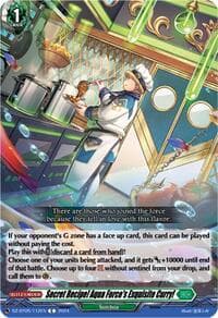 Secret Recipe! Aqua Force's Exquisite Curry! - DZ-BT05: Omniscient Awakening - Cardfight Vanguard card