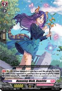 Humming Walk, Domitila - DZ-BT05: Omniscient Awakening - Cardfight Vanguard card