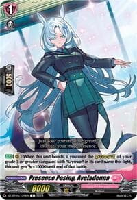 Presence Posing, Aveladenna - DZ-BT05: Omniscient Awakening - Cardfight Vanguard card