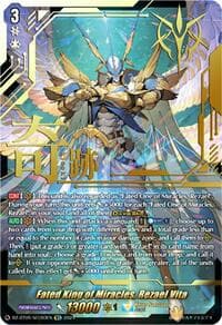 Fated King of Miracles, Rezael Vita (SEC) - DZ-BT05: Omniscient Awakening - Cardfight Vanguard card