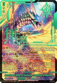 Destined King of Infinity, Levidras Empireo (SEC) - DZ-BT05: Omniscient Awakening - Cardfight Vanguard card