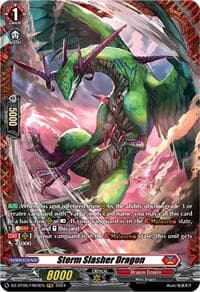 Storm Slasher Dragon (FR) - DZ-BT05: Omniscient Awakening - Cardfight Vanguard card