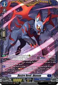 Desire Devil, Akuenn (FR) - DZ-BT05: Omniscient Awakening - Cardfight Vanguard card