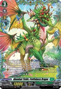 Abundant Yields, Fruitfulness Dragon (FR) - DZ-BT05: Omniscient Awakening - Cardfight Vanguard card