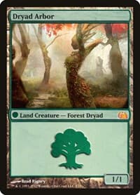 Dryad Arbor - From the Vault: Realms - Magic: The Gathering card