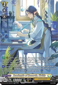 Academic of Records, Writin (SR) - DZ-BT05: Omniscient Awakening - Cardfight Vanguard card