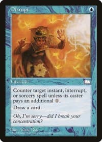 Disrupt - Weatherlight - Magic: The Gathering card