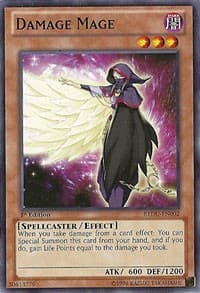 Damage Mage - Return of the Duelist - YuGiOh card