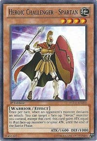 Heroic Challenger - Spartan - Return of the Duelist - YuGiOh card