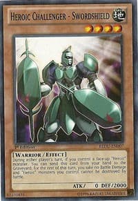 Heroic Challenger - Swordshield - Return of the Duelist - YuGiOh card