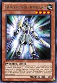 Heroic Challenger - Double Lance - Return of the Duelist - YuGiOh card