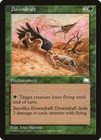 Downdraft - Weatherlight - Magic: The Gathering card