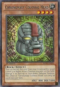 Chronomaly Colossal Head - Return of the Duelist - YuGiOh card