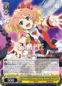 "AppleLoving New Face" Freyja - MACROSS Delta Premium Booster - Weiss Schwarz card