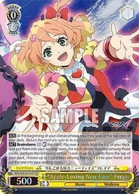 "AppleLoving New Face" Freyja (DCR) - MACROSS Delta Premium Booster - Weiss Schwarz card