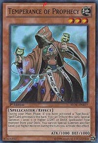 Temperance of Prophecy - Return of the Duelist - YuGiOh card