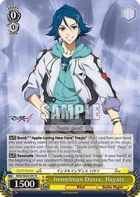 Immelman Dance, Hayate - MACROSS Delta Premium Booster - Weiss Schwarz card