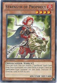 Strength of Prophecy - Return of the Duelist - YuGiOh card