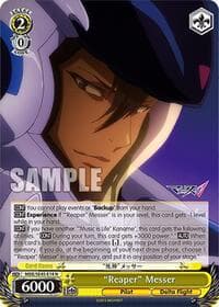 "Reaper" Messer - MACROSS Delta Premium Booster - Weiss Schwarz card