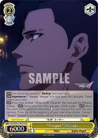 "Reaper" Messer (DCR) - MACROSS Delta Premium Booster - Weiss Schwarz card