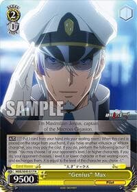 "Genius" Max - MACROSS Delta Premium Booster - Weiss Schwarz card