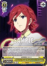 TearyEyed Explosion, Kaname (DCR) - MACROSS Delta Premium Booster - Weiss Schwarz card