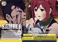 AXIA Love & Hate - MACROSS Delta Premium Booster - Weiss Schwarz card