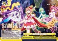 ALIVE Song of Prayer (B) - MACROSS Delta Premium Booster - Weiss Schwarz card